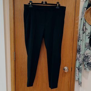 H&M Black Stretch Pull-on Pants with Pockets
